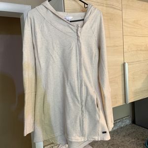 North face light zip up hoodie